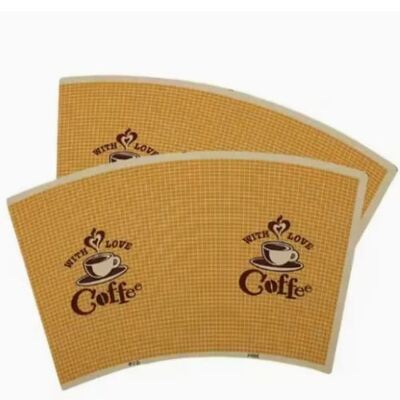 kaufen Becher Papierventilator Papierbecher Single Double Wall Custom Farbe akzeptieren PE beschichtet online manufacture