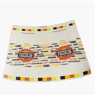 kupować Niestandardowy nadruk spożywczy 200-350GSM PE powlekany papierowy kubek wentylator do kubków do picia online manufacture