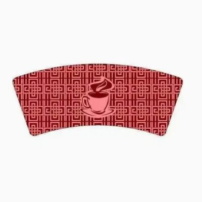 comprar Ventilador de tazas de papel de grado alimenticio desechable para beber bebidas de café caliente y frío online manufacture