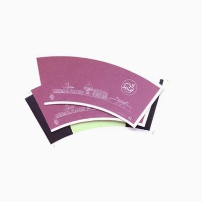 comprar Material prima recubierta con PE para alimentos, abanico de vaso de papel de una sola pared, utilizado en cuencos y vasos para envasado de alimentos online manufacture