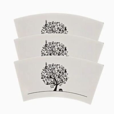 Beli Kopi Teh Paper Cup Material Food Grade Satu Sisi PLA Lapisan Kertas Fan online manufacture