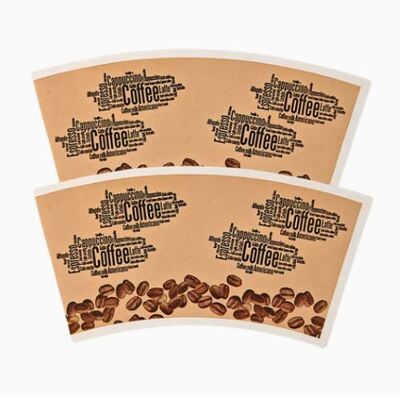 comprar Fabricado com material duplo único de copos de papel lado do ventoinador de copos de papel à prova de óleo online manufacture