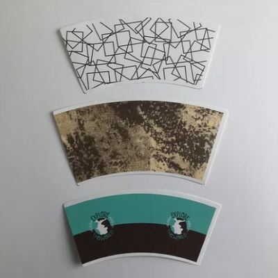 comprar Descontos personalizáveis diretos da fábrica Healthy Choice em leques de papel revestido online manufacture