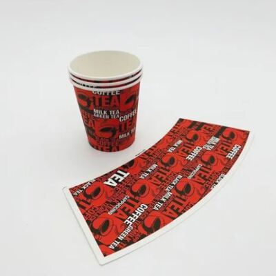 comprar Ventilador de taza de papel de color blanco para bebidas calientes y frías online manufacture