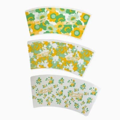 Mua Custom Flexo in giấy cà phê tách giấy dùng một lần Cup giấy quạt giấy FSC chứng nhận online manufacture