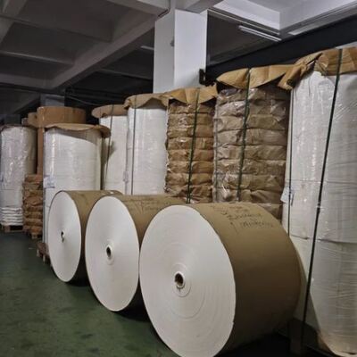 acheter Chine Rouleau de papier imprimé d'usine pour la fabrication de tasses en papier à café et boissons jetables online manufacture