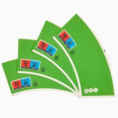 comprare Ventilatore di tazze di carta riciclatibili impermeabili PE rivestiti online manufacture