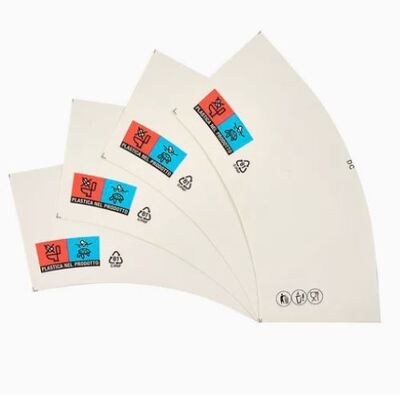 ซื้อ ทนความชื้น 1-7 สีต่าง ๆ พัดลมถ้วยกระดาษสําหรับการผลิตถ้วยน้ําผลิต PE ผิวเคลือบ online manufacture