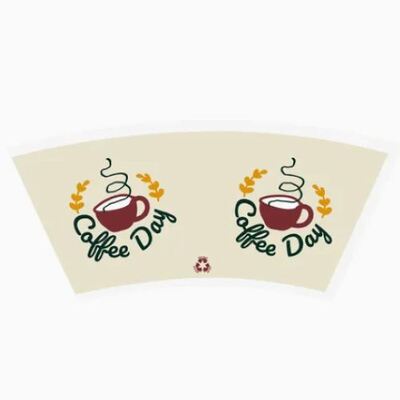 Beli Grosir ramah lingkungan bahan makanan PE dilapisi bahan baku kertas kipas kipas untuk membuat cangkir kopi online manufacture