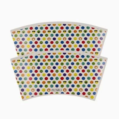 acheter Ruloir de papier d'impression blanc recouvert d'un seul revêtement non plastique biodégradable à 100% FSC pour tasses en papier à usage unique pour boissons online manufacture