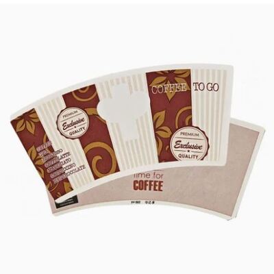 Beli Merek Disesuaikan PE Lapisan Kertas Cup Fan untuk Made in China Panas dan dingin Minuman Kertas Cup online manufacture
