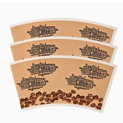 Buy Factory Custom PLA Coated Paper Cup Fan for Paper Cup Raw Material 100% Biodegradable Single or Double Wall online manufacture