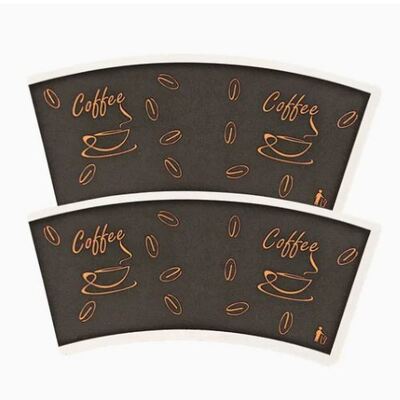 acheter Gobelets en papier pour crème glacée au café Matière première Qualité alimentaire PE Revêtu de papier kraft Gobelet en papier éventail PE Blanc Revêtu online manufacture