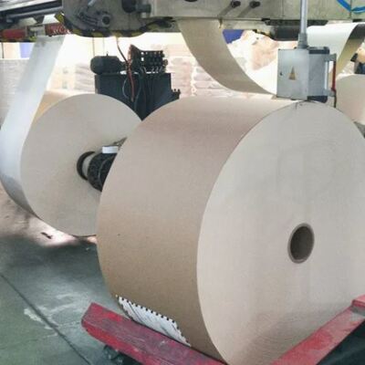 Mua Kích thước tùy chỉnh chất lượng cao hơn bán nóng Kraft Paper Cup Roll Single PE phủ giấy Cup Roll online manufacture