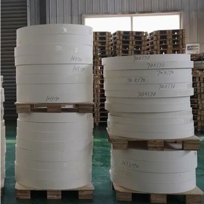 Buy Replacement PLA Materials Compostable Double Walls Cup Bottom Roll for Making Rolled Paper Cups online manufacture