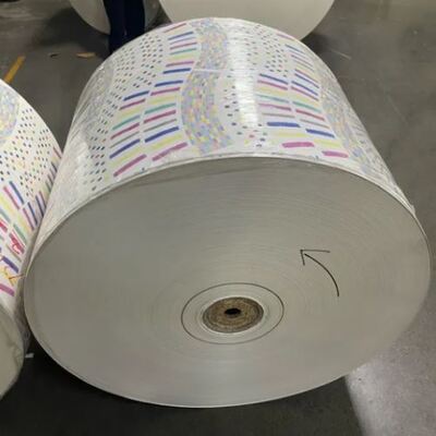 acheter Biodégradable Pas de plastique Blanc à une face à double face Gobelets en papier Rouleaux Boîtes d'emballage Gobelets en papier online manufacture