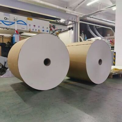 Buy Heat Insulation PE Coated Raw Material Handle Coffee Tea Cup Paper Roll Designs 8oz 9oz 10oz online manufacture