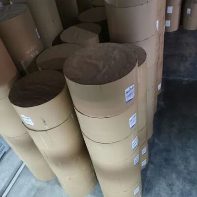 comprar Rollo de papel Kraft de grado alimenticio Premium con doble PE para vasos con pulpa de madera virgen 100% recubierta de PE online manufacture