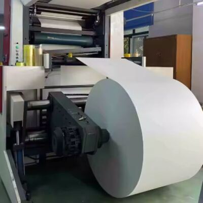 comprar Materia prima para vasos de papel de grado alimenticio, rollo de papel recubierto de PE, pulpa de madera, 1-7 colores, varios diseños personalizados, OEM ODM online manufacture