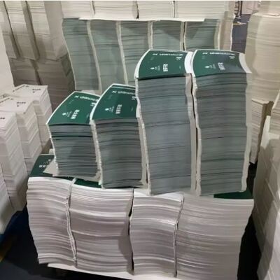 خرید Food Grade PE Coated White Paper Cup Fan Biodegradable Single-Sided for Packaging Clothing Chemical Cake Compatible Screen Printing online manufacture