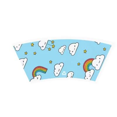 comprar Matérias-primas para copos de papel com revestimento PE de um lado para café, chá e bebidas quentes e frias 100% biodegradáveis online manufacture