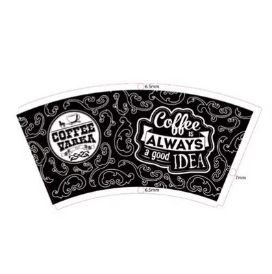 comprar Fábrica de suprimentos por atacado 4oz 8oz 12oz logotipo personalizado Várias cores de café quente Caixa de papel de cartão Ventilador OEM ODM online manufacture