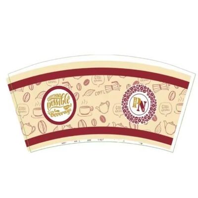 kopen Op maat bedrukte recyclebare papieren beker fan 6oz enkelwandige wegwerp cafe afhaal drinkverpakking 1-6 kleuren papieren warme koffie thee beker met logo online manufacture
