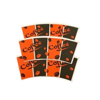comprar Fabricado em material biodegradável e ecologicamente correto Ventilador de taça de papelão descartável com lado revestido de PE único online manufacture