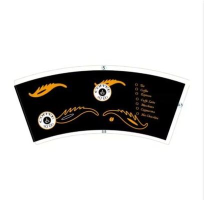 acheter Éventail de gobelets en papier jetables, étanches, avec impression de logo et design personnalisé, en vente chaude en usine, certifié FSC online manufacture