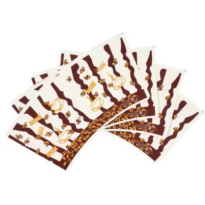 acheter Impression personnalisée et taille des ébauches de gobelets en papier couché PLA, gobelets en papier imprimé d'origine, formes de ventilateurs, papier cartonné 300 g/m² online manufacture