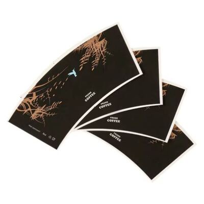 comprar Impressão por Atacado de Copos de Papel Descartáveis 8oz 10oz 12oz, Personalizados, para Café Quente, com Revestimento PE PLA online manufacture