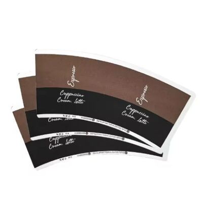 comprare Fan per tazze di carta da caffè usa e getta realizzato con materiali sostenibili per il marketing ecologico online manufacture