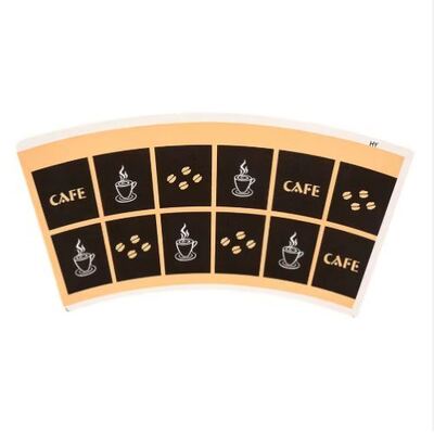 kopen Sterke papieren beker fan ontworpen voor wegwerp papieren bekers met PE PLA coating en FSC certificering die veilige drank garandeert online manufacture