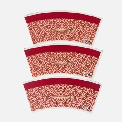 Beli Food Grade Eco Friendly Disposable Paper Cup Fan Made From Sustainable Raw Materials Cocok untuk Kopi Teh Dan minuman dingin kemasan online manufacture