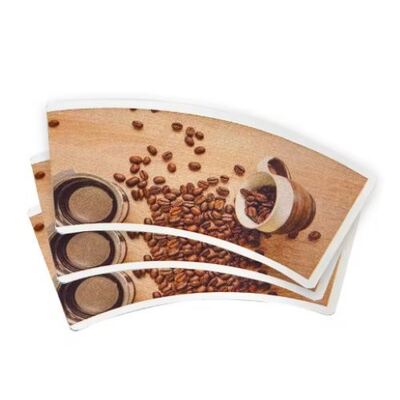 buy Paper Cup Fan Made with Eco friendly PE PLA Materials Featuring Customizable Designs Printed in 1 to 7 colors on Durable Paper online manufacture