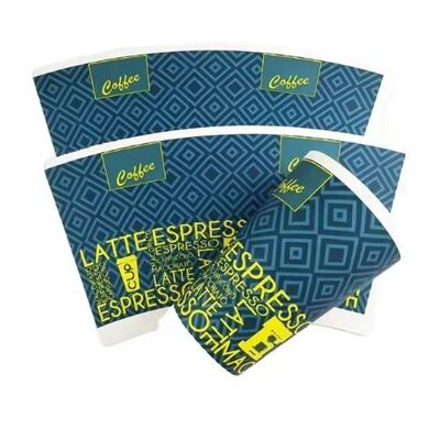 kopen Eco-vriendelijk FSC-gecertificeerd papierbeker ventilator biologisch afbreekbaar PLA-gecoat papier Gewicht 150 tot 350 gram online manufacture