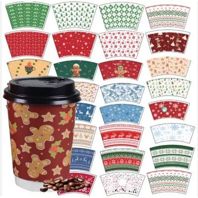 buy Food Grade FSC Certificate Paper Cup Fan Compatible with Disposable PLA Coated Paper Cups Featuring Custom Size Options and Performance online manufacture