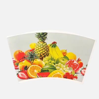 buy Biodegradable Recyclable 100% Virgin Wood Pulp Paper Cup Fan Customizable for Eco Friendly Promotions Outdoor Events and Disposable Fan Requirements online manufacture