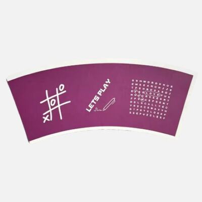 buy Waterproof Paper Cup Fan with Flexographic Offset Printing Available in 4oz 6oz 8oz and 10oz Sizes Suitable for Various Beverage Services online manufacture