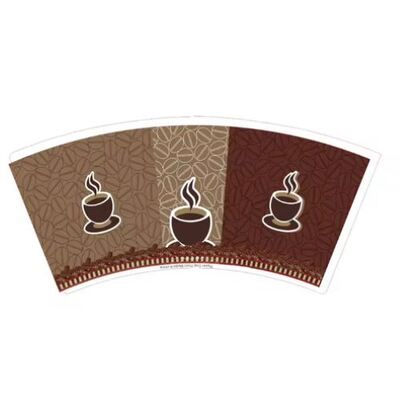 Mua Máy quạt cốc giấy chống nước cho 6 đến 12oz Cốc giấy với vật liệu chất lượng thực phẩm FSC chứng nhận và PE phủ trên cả hai mặt online manufacture