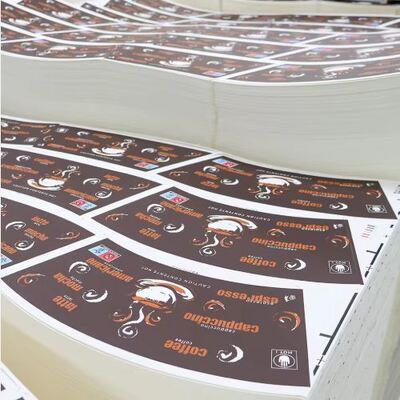 شراء المواد الخام لمروحة كؤوس الورق المقاومة للزيت المصنوعة من 100 في المئة من الخضار الخشبية مع خيارات الوزن PE PLA وشهادة FSC للكؤوس الورقية online manufacture