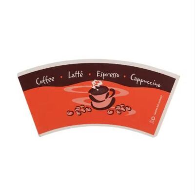 comprar Abanico de vaso de papel multicolor 100 por ciento biodegradable, material PE impermeable desechable, perfecto para café, té y bebidas online manufacture