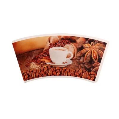 buy 100% Virgin Wood Pulp Paper Cup Fan with PE Coating Available in 6 to 14oz Sizes Designed for Single and Double Side Cup Applications online manufacture