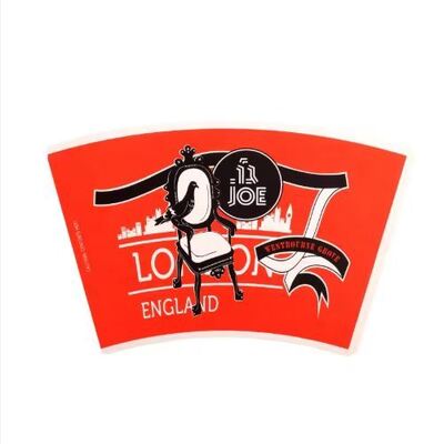 주문 Compostable Raw Material Paper Cup Fan Replacement Made from PE and PLA Materials Perfect for Rolled Paper Cup Production with FSC Certification online manufacture