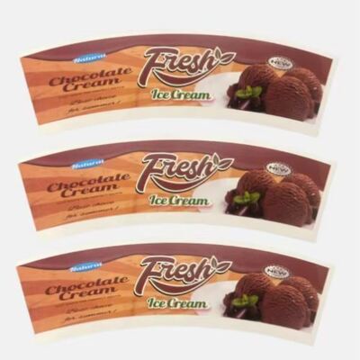 buy Condensation Control Greaseproof Paper Cup Fan with FSC Certification and PLA Coating for Durable Sustainable Disposable Paper Cup Manufacturing online manufacture