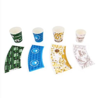 buy Eco Conscious Food Grade Paper Cup Fan Suitable for Business Events Trade Shows and Campaigns Combining Sustainability and Practical online manufacture