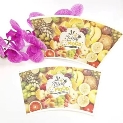 comprar Ventilador de vaso de papel impermeable con aislamiento térmico, diseño personalizado, con tamaños de 6oz, 8oz, 10oz y 12oz, fabricado con papel de 150 a 350 GSM, en blanco para diversos usos online manufacture