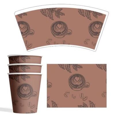 kupować Wampir do papierowych kubków Wydrukowanie offsetowe 150-350 GSM dla papierowych kubków online manufacture