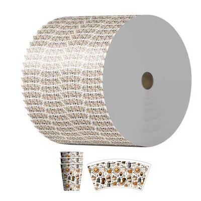 acheter Rouleau de papier couché PE personnalisable fabriqué à partir de pâte de bois vierge certifiée FSC online manufacture