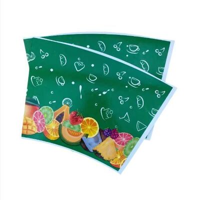 acheter Eventail de gobelet en papier à impression personnalisée avec protection contre l'humidité de qualité alimentaire online manufacture